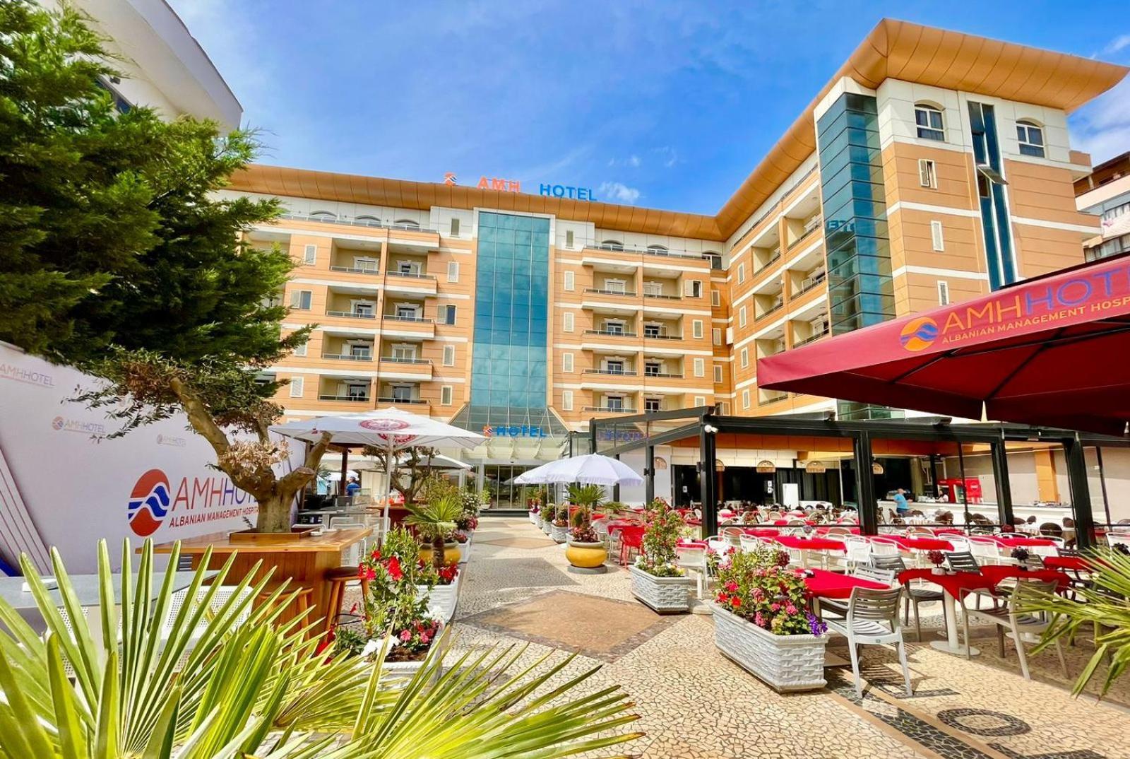 Amh Hotel Durres Durrës Exterior foto