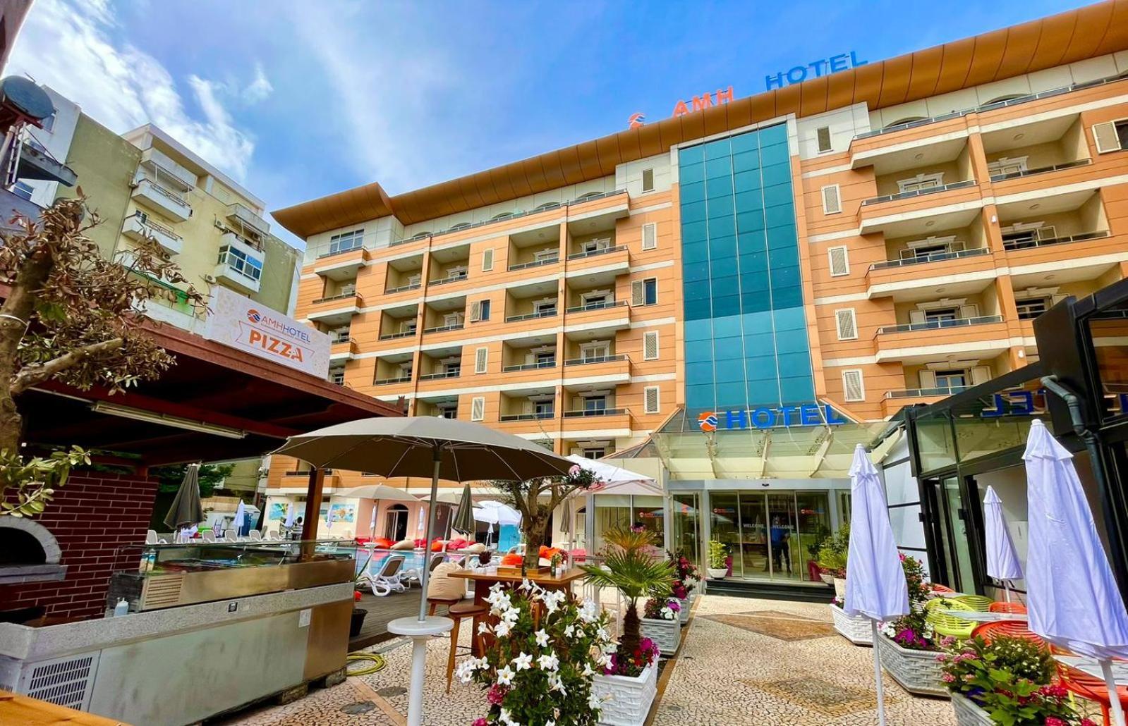 Amh Hotel Durres Durrës Exterior foto