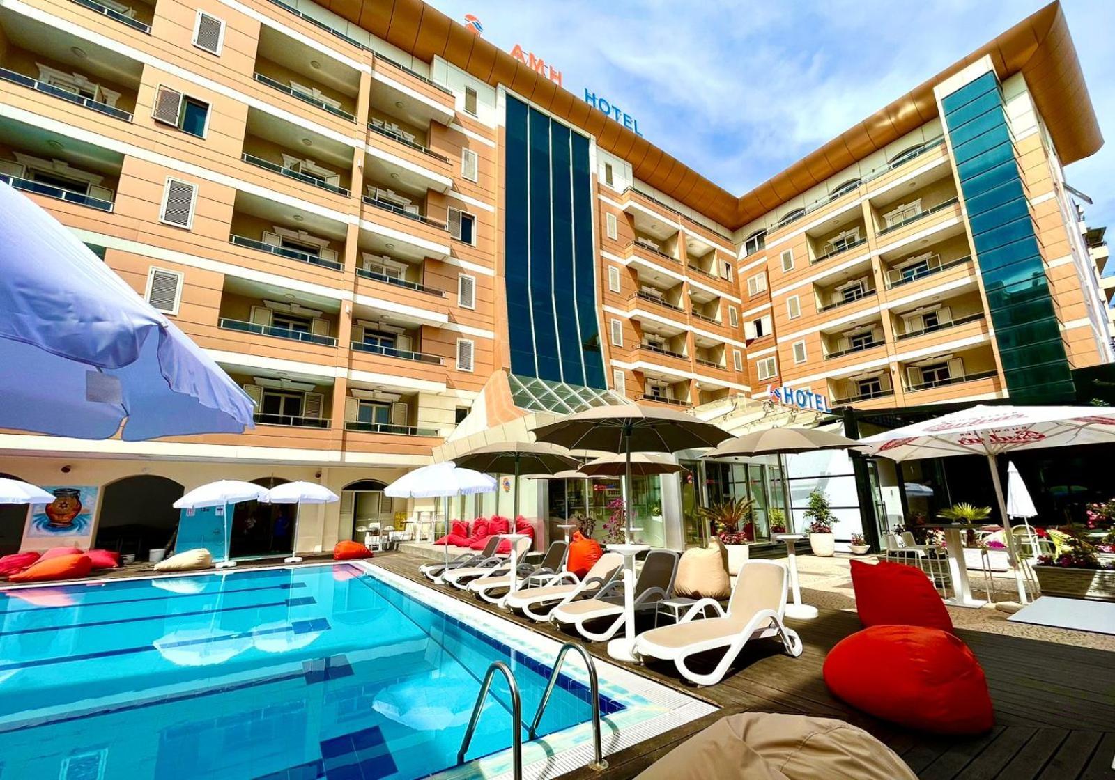 Amh Hotel Durres Durrës Exterior foto